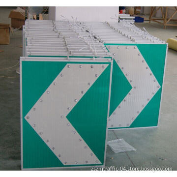 Aluminum LED Solar Construction Chevron Road Sign/ Traffic Safety Sign / Solar Safety Sign